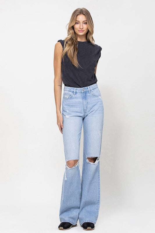 90'S Vintage Flare jeans - Anew Couture