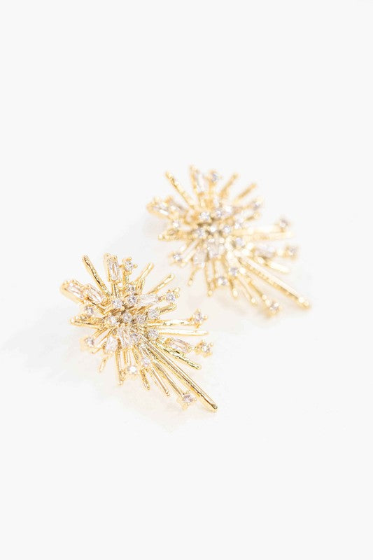 Flare Post Earrings - Anew Couture