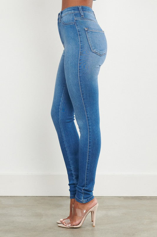 High Rise Skinny Jean - Anew Couture