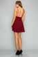 Glitter Flare Mini Dress - Anew Couture
